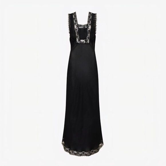 NWT REVOLVE RUMORED - Size M Duet Dress Maxi In black $158 - Picture 3 of 10